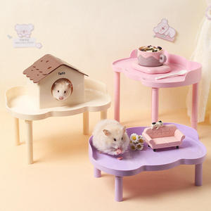 Plateforme surélevée multifonctionnelle pour hamster, aire <span class=keywords><strong>de</strong></span> jeux avec vue sur l'eau, accessoires pour animaux <span class=keywords><strong>de</strong></span> compagnie - Product Image 1