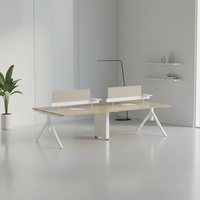 Bureau de travail modulaire en bois - Mobilier commercial écologique et durable pour l'espace de travail