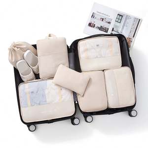 Cubos de Compresión para Maletas al por Mayor, Juego de 7 Piezas, Cubos de Embalaje para Viaje, Plegables, Bolsa de Almacenamiento para Equipaje - Product Image 6