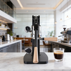 Machine à expresso italienne à température contrôlée de 58 mm avec pré-infusion, engrenage planétaire à réduction, levier à main, cafetière à pression manuelle - Product Image 3
