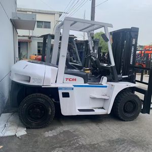 ราคาโรงงานโดยตรง รถยกดีเซล TCM 7 ตัน มือสอง รุ่น FD70 เครื่องยนต์ <span class=keywords><strong>ISUZU</strong></span> <span class=keywords><strong>6BG1</strong></span> สภาพดีเยี่ยม รถยกปี 2022 2023 - Product Image 4