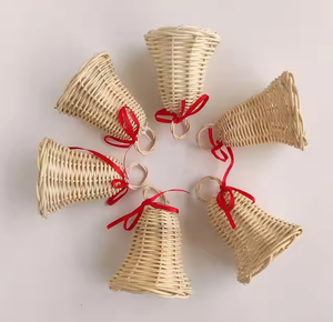 Nouveau design de cloche de sapin de Noël ornement suspendu ensemble cadeau de Noël décoratif du Vietnam pour les décorations de vacances - Product Image 2