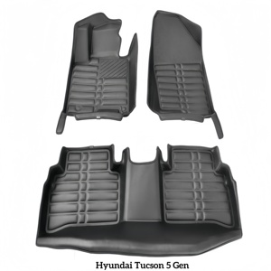 Alfombrillas de Coche de Cuero Impermeable de Alta Calidad 5D para Toyota RAV4 Camry Corolla Cross <span class=keywords><strong>Hyundai</strong></span> Tucson SantaFe Kona - Product Image 5
