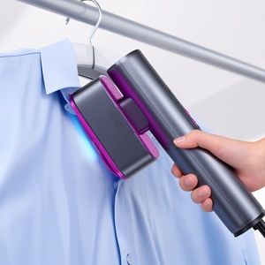 Plancha de Viaje con Voltaje de 110-240V, Vaporizador, Planchado en Seco, 2 Niveles de Vapor, Suela de Cerámica Antiadherente, Eliminación de Arrugas en Telas - Product Image 1