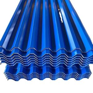 Tôle <span class=keywords><strong>de</strong></span> toiture ondulée SGCC DX51D+Z Grade PPGI, plaque d'acier galvanisé prépeinte, panneau <span class=keywords><strong>de</strong></span> bardage mural - Product Image 3