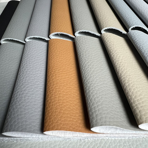 Thân thiện với môi PU da tổng hợp vải dập nổi Jacquard căng không thấm nước cho hàng may mặc Giày ghế sofa-Nhà cung cấp da bền - Product Image 5