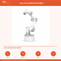 Bras de robot collaboratif multifonctionnel MZD, CNC, chargement et déchargement, moteur PLC, 6 axes, robot d'usine