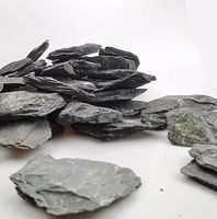 Voulosimi – Pierres d'ardoise naturelles écologiques à pH neutre pour aménagement d'aquariums, décoration de réservoirs et enclos pour amphibiens