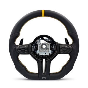 <span class=keywords><strong>Volante</strong></span> Deportivo <span class=keywords><strong>M</strong></span> con Parte Superior Amarilla y Base Plana para <span class=keywords><strong>BMW</strong></span> <span class=keywords><strong>Serie</strong></span> <span class=keywords><strong>3</strong></span> E90 E91 E92 E93 X5 E70 E71 X6 E72 E84 E89 E88 - Product Image 1