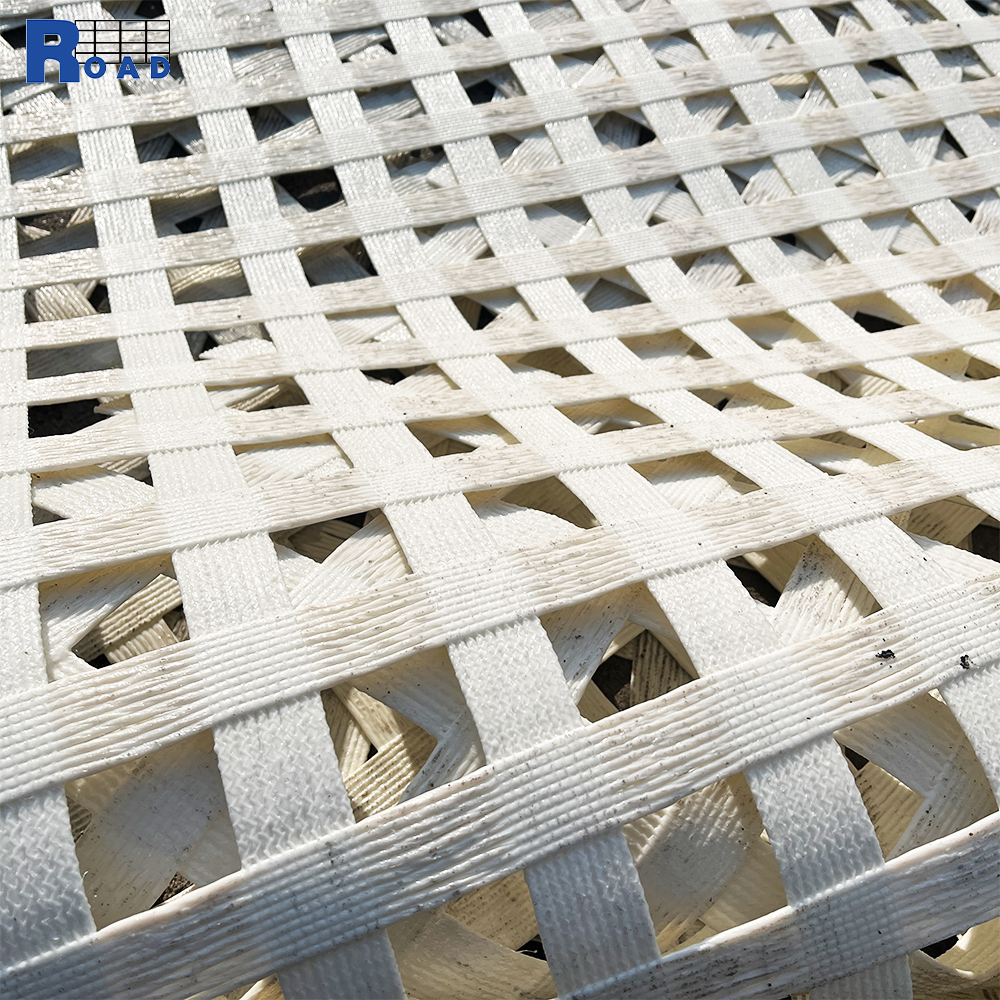 Flame Retardant and Antistatic Polyester Geogrid for Coal Mine Underground Support for Road Construction and Retaining Wall