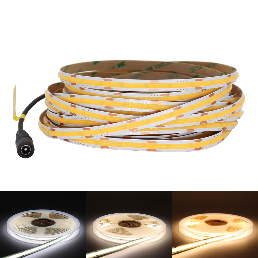 Tira De Luces LED Con Detector De Movimiento, 3 M, USB, Resistente Al Agua, 2700 K-6500 K, Blanco Cálido, Blanco Frío, Tira LED Regulable Con Mando A
