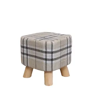 Хит продаж, квадратный оттоманский деревянный стул