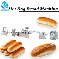 Machine à rouler la pâte à hot-dogs électrique automatique LongYu 380V pour la restauration commerciale