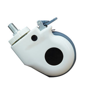 Modernes <span class=keywords><strong>Design</strong></span> Krankenhaus TPR Caster Wheel Trolley Fabrik preis Medical Caster mit Bremse für Healthcare Bett möbel Rollen - Product Image 5