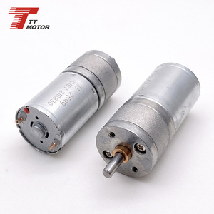 จำหน่ายมอเตอร์เกียร์ DC ขนาดเล็ก 12V ยี่ห้อ TTMOTOR จากโรงงานโดยตรง พร้อมเกียร์เหล็กที่มีแรงบิดสูงและความเร็วต่ำ - Product Image 3