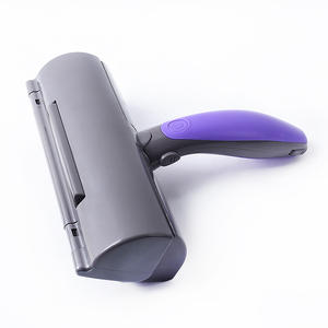 저렴한 Dropshipping 친환경 플라스틱 애완 동물 고양이 개 머리 제거제 롤러 브러시 자체 청소 미용 도구 목욕 - Product Image 1