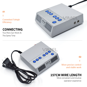 Siêu mỏng nha khoa phòng thí nghiệm kỹ thuật số hiển thị điện waxer nhiệt khắc dao máy + đôi bút + 6 Sáp Mẹo nha khoa công cụ - Product Image 2