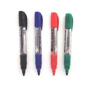 Juego de Marcadores de Pizarra Blanca de Borrado en Seco de Fábrica OEM, 4 Colores, Borrables, para Uso Escolar y de Oficina - Product Image 5
