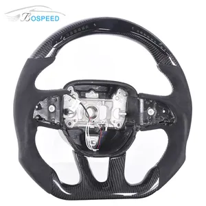 Carbon Fiber Car Steering Wheel for Dodge LED Performance Customized