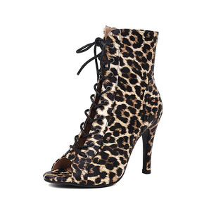 Justaucorps impression dame talons pour jazz danse bout ouvert femmes sandales à talons hauts à lacets pour <span class=keywords><strong>danser</strong></span> grande taille amérique <span class=keywords><strong>tango</strong></span> - Product Image 5