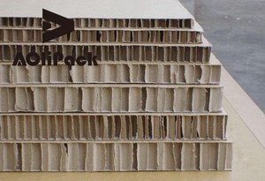 Giấy Bìa Cứng Tái Chế 100% Tấm Tổ Ong Tấm Bánh Sandwich Kraft Để Đóng Gói/Tấm Bìa Cứng Tổ Ong - Product Image 4