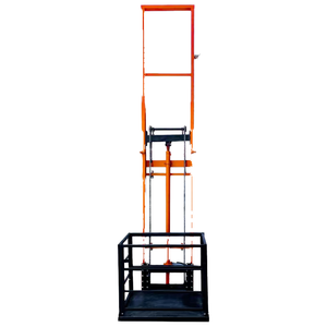 Ascenseur de construction électrique, capacité de 500kg, nouveau noyau de moteur à corde métallique de 3m, 6m et 12m pour ascenseur de fret d'entrepôt extérieur - Product Image 1