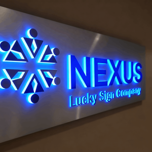 कस्टम बैकलिट 3 डी चैनल पत्र में अस्पताल के स्कूल बैंक के लिए साइनेज - Product Image 1