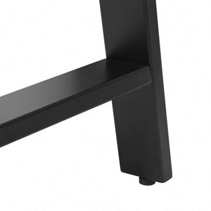 Removable Black Forged Cast Iron A-Type <b>Table</b> <b>Legs</b> for Outdoor & Living Room Use DIY Metal Furniture <b>Legs</b> - Product Image 6