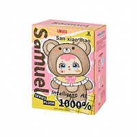 Authentique Samuel 1000% Intelligent AI Frozen Soft Little Animals Plush Large Doll Educational Toys Blind Box Kids