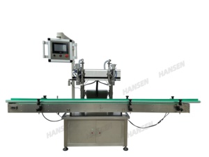 Máquina de llenado de líquidos de servoaccionamiento de doble cabezal automático de alta velocidad Seguimiento de champú cosmético para envasado de bebidas en bolsas - Product Image 2