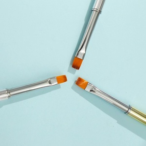 Juego de Pinceles de Uñas Acrílicas 3D Personalizados, con Cerdas de Nailon y Férula Plegada, Herramienta para Dibujar y Pintar con Gel - Product Image 2
