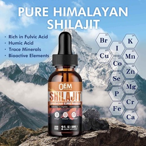Aceite de Extracto Herbal de Shilajit del Himalaya de la Mejor Calidad OEM, Gotas Secas de Resina, Probado en Laboratorio, Rico en Ácido Fúlvico, Empacado en Tambor y Botella - Product Image 2