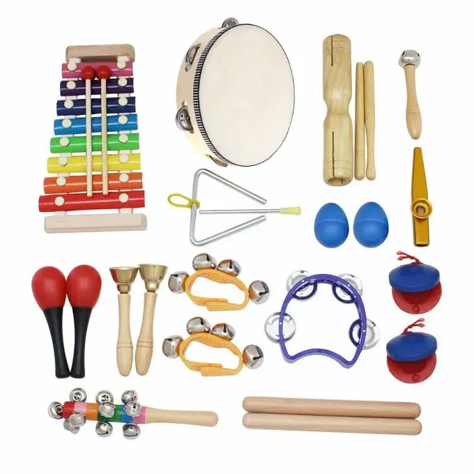 Novo percussão educacional 2023 compra festival, 6 a 12 meses, brinquedos do bebê conjuntos, mini instrumentos musicais para crianças