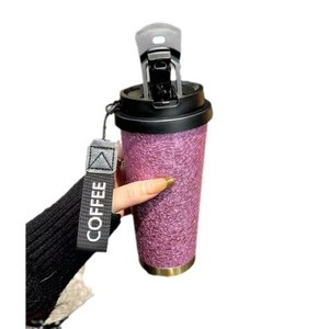 Cao cấp 12H Cách nhiệt rò rỉ-proof thiết kế 316 thép không gỉ bao phủ phích Cup cho du lịch ngoài trời - Product Image 1