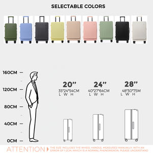 Mala Expansível de 28 Polegadas com Abertura Frontal Única, Rodas Giratórias de 360 Graus e Suporte para Copo, Aceita Logotipo Personalizado - Product Image 3