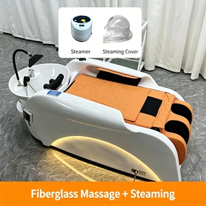 Sillón de Lujo para Salón de Belleza, Silla de Lavado de Cabello con Spa para la Cabeza, Silla de Masaje para Spa Capilar - Product Image 3