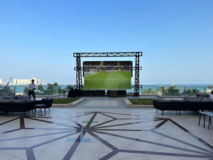 Cho Thuê Ngoài trời dẫn màn hình quảng cáo p3.91 5000nits độ sáng cao khóa nhanh Trọng lượng nhẹ Tủ giai đoạn sử dụng LED Video tường - Product Image 4