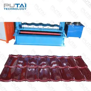 Factory Best Price High Speed Roof Sheet Roll Forming Machine Glazed Tile Making Machine