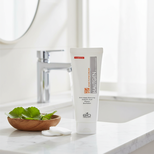 Colección de Cuidado de la Piel Coreana BIO WELLSPHARM, Crema para el Acné Hautgen, Limpiador Facial Blanqueador, Antiarrugas, Centella Asiática, 150 ml - Product Image 3
