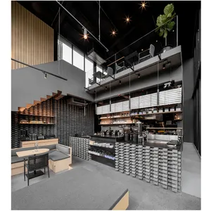 Europese Cafe Winkel Decoratie Ideeën Moderne Koffie Winkel Interieurs Ontwerp Voor Retail