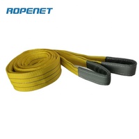 ROPENET alta calidad OEM y ODM fábrica poliéster correas Sling Heavy Lifting 3T 4M 6:1