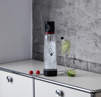 Mini bouteille d'eau en plastique, ml, OEM, ODM sans BPA, machine à eau portable pour soda, vente en gros