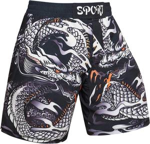 Wholesale Jiu Jitsu Clothing Custom Printed MMA BJJ <b>Shorts</b> <b>Men</b> - Product Image 2