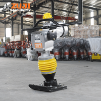 Pilonneuse électrique ZUJI HCD100 220V 380V 3kW à tension personnalisable, compacteur de sol, engin de construction