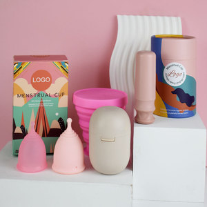 <span class=keywords><strong>Copa</strong></span> <span class=keywords><strong>Menstrual</strong></span> Reutilizable Furuize OEM ODM 100% Silicona de Grado Médico <span class=keywords><strong>Copa</strong></span> para el Periodo Inteligente Varios Colores - Product Image 2