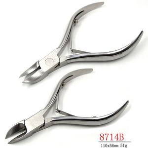 Yüksek kalite profesyonel Podiatry paslanmaz çelik batık tırnak makası pense kavisli bıçak ayak tırnakları kesici için batık parmaklar - Product Image 4