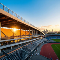 Cerchas de Acero Modernas y Personalizables de Alta Resistencia para Estadios, Arenas, Talleres, Salones y Espacios Exteriores - Estructuras de Techo Duraderas