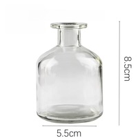 Vases en verre soufflé faits à la main modernes, colorés, pour la décoration florale de table, salon, maison
