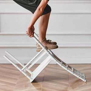 כורסאות יוקרה אירוע בר stackable גבוה אירוע זהב לבן פלדה קבלת חתונה סיטונאי כסאות - Product Image 4