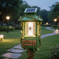OEM ODM desain kreatif lampu pembunuh nyamuk untuk taman hiburan, zoos, kerajaan tanaman, pertanian bunga atraksi kartun